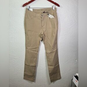 Prana Zion Halle Stretch Midrise Standard Straight NWT Sandbar Pants